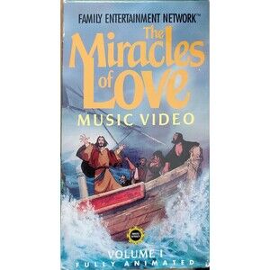 The Miracles of Love Music Video Vol 1 Fully Animated VHS Family Entertainment